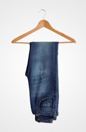 Dark Blue Denim Jeans
